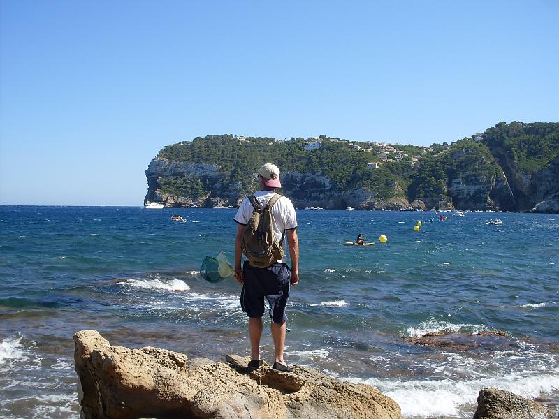 Spanien2010_6 050.jpg - The man and the ocean